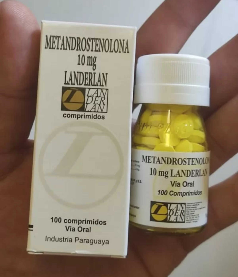 DIANABOL 10MG / 100 – COMPRIMIDOS – LANDERLAN - Anabolizante Brasil 