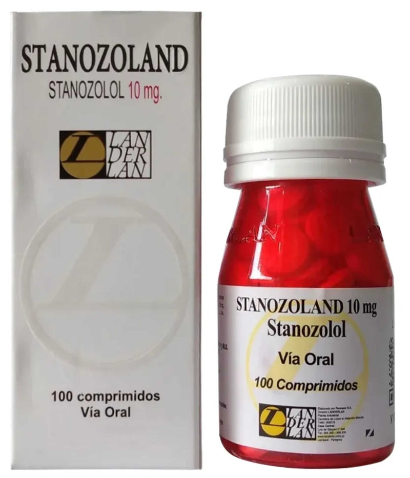 Stanozolol – Landerlan – 10mg (100 comprimidos) - Anabolizante Brasil 