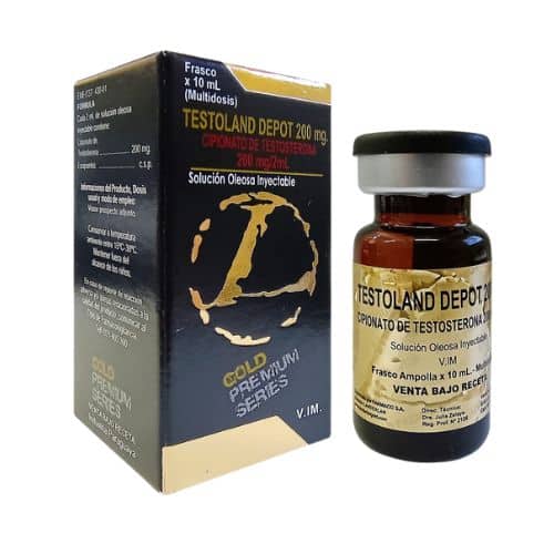 Testosterona Injetável 200mg/2ml Deposteron Landerlan